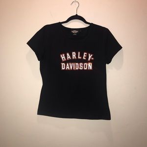 Harley Davidson embellished t shirt